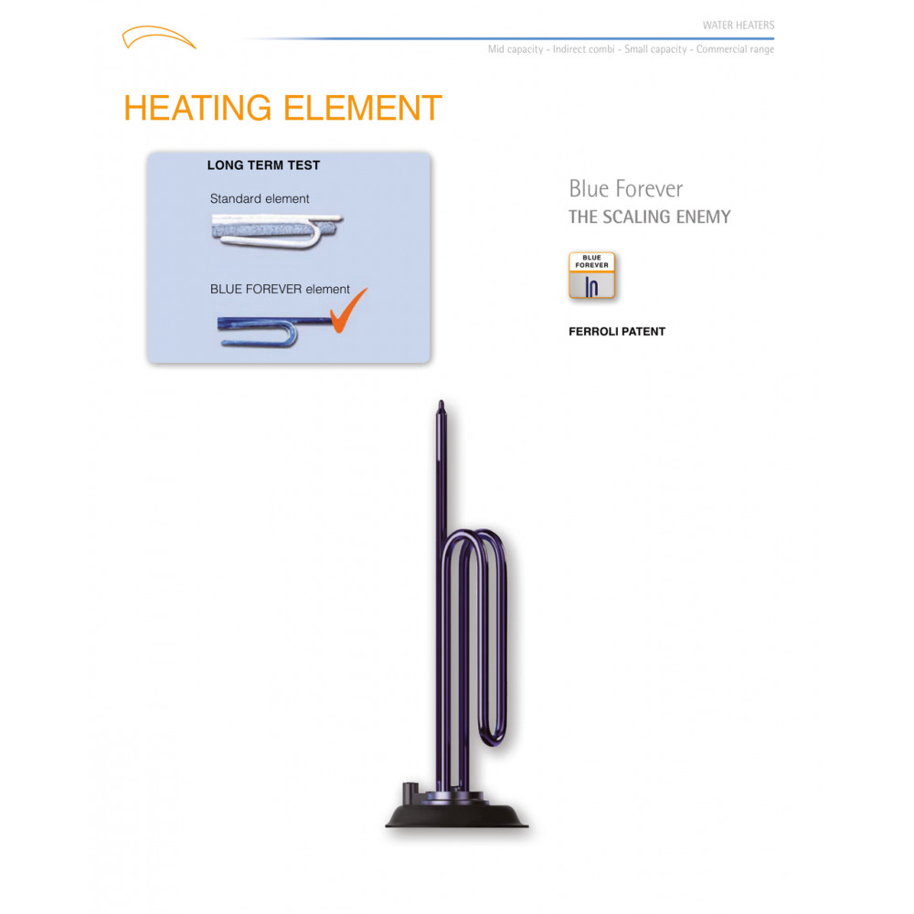 Комбінований бойлер FERROLI CALYPSO 120 VE MT 6 COILS EXCHANGER (Італія) 2884638209-01