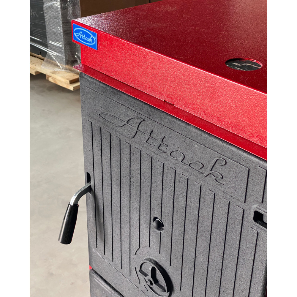 Твердопаливний чавунний котел ATTACK FS Solid Fire 7 секції (потужність 38кВт) 2884638239-01