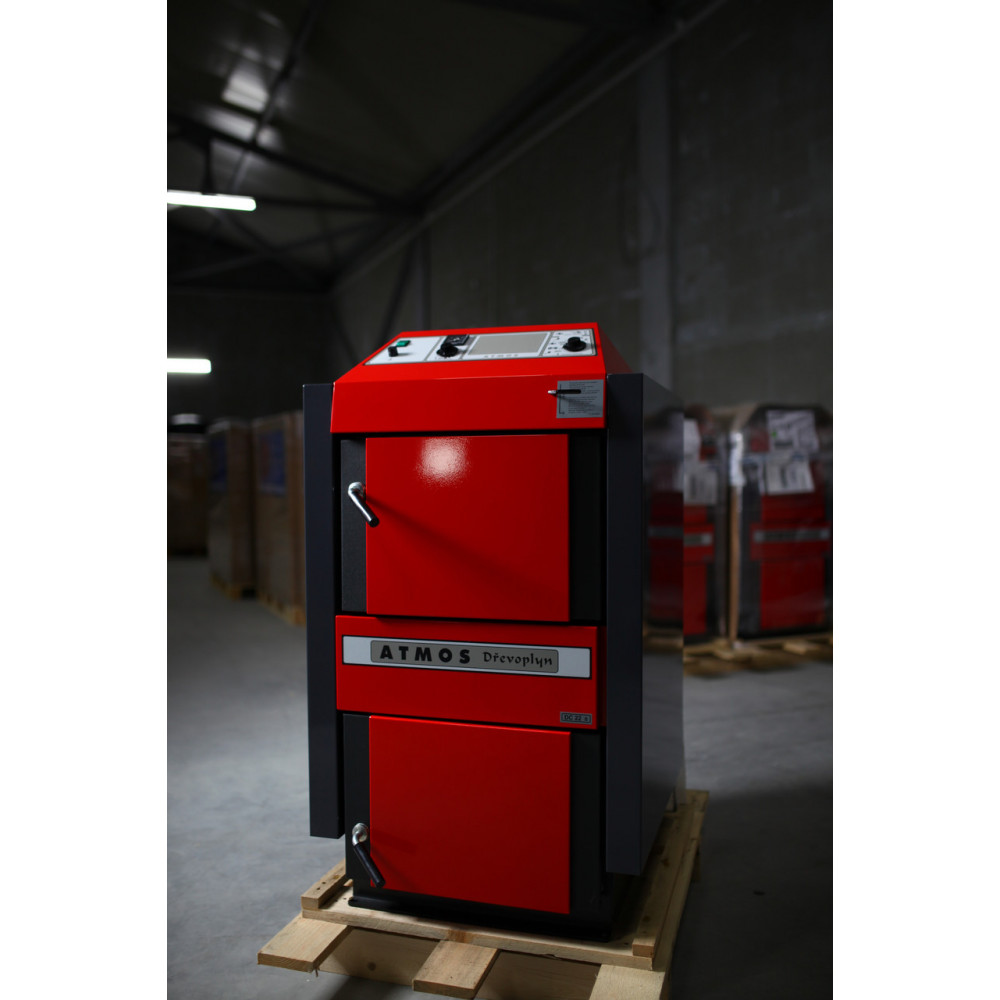 Котел твердопаливний піролізний ATMOS DC 40 SX (40 кВт) на дровах 2884638220-01