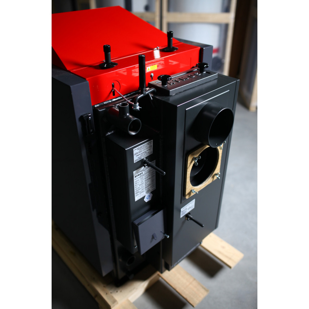 Котел твердопаливний піролізний ATMOS DC 40 SX (40 кВт) на дровах 2884638220-01