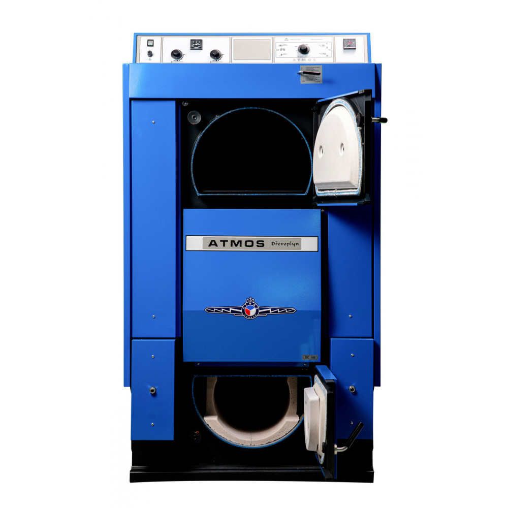 Котел твердопаливний піролізний ATMOS DC 100 (100кВт) на дровах 2884638212-01