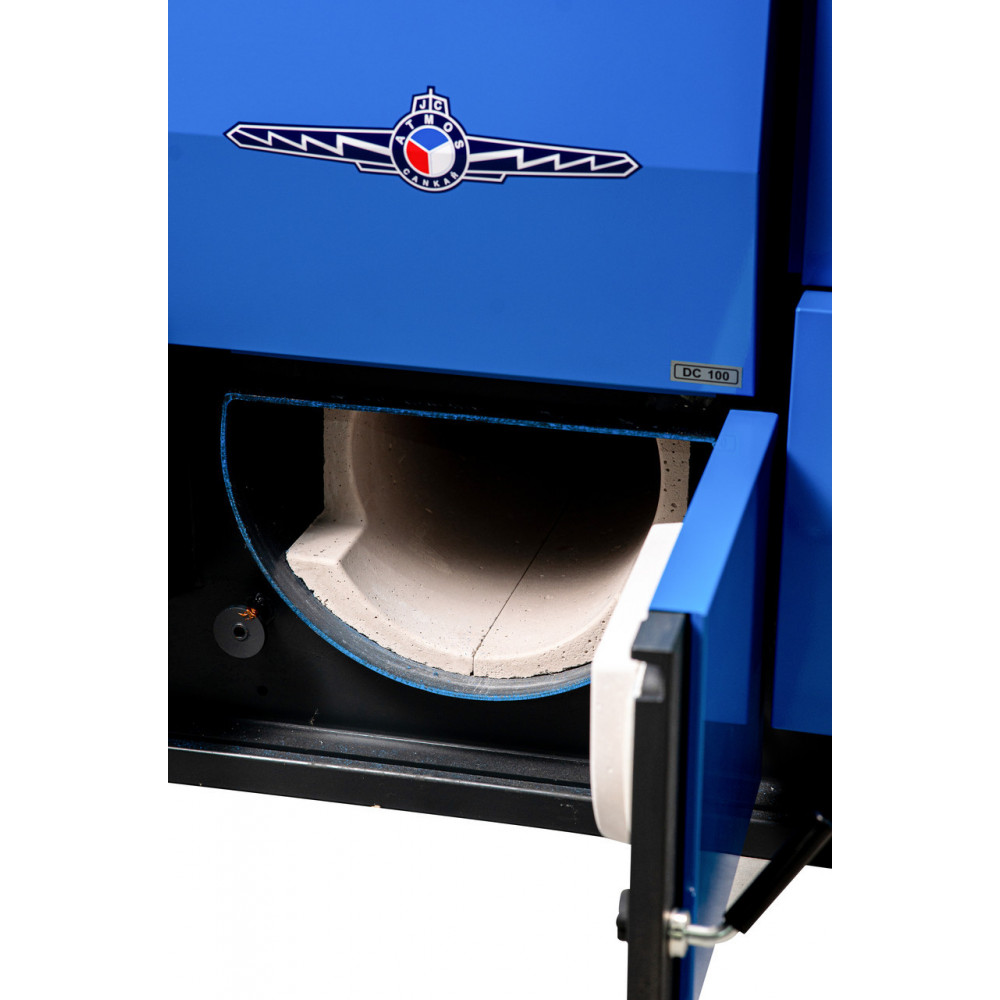 Котел твердопаливний піролізний ATMOS DC 100 (100кВт) на дровах 2884638212-01