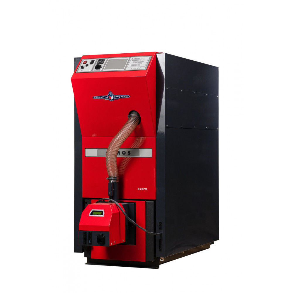 Пелетний котел ATMOS 25 PX (потужність 4,5-24кВт) з автоматичним завантаженням 2953527556-01