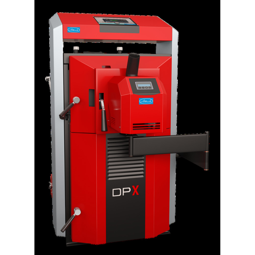 Котел твердопаливний піролізний ATTACK DPX 40 COMBI PELLET (40кВт) 2953527587-01