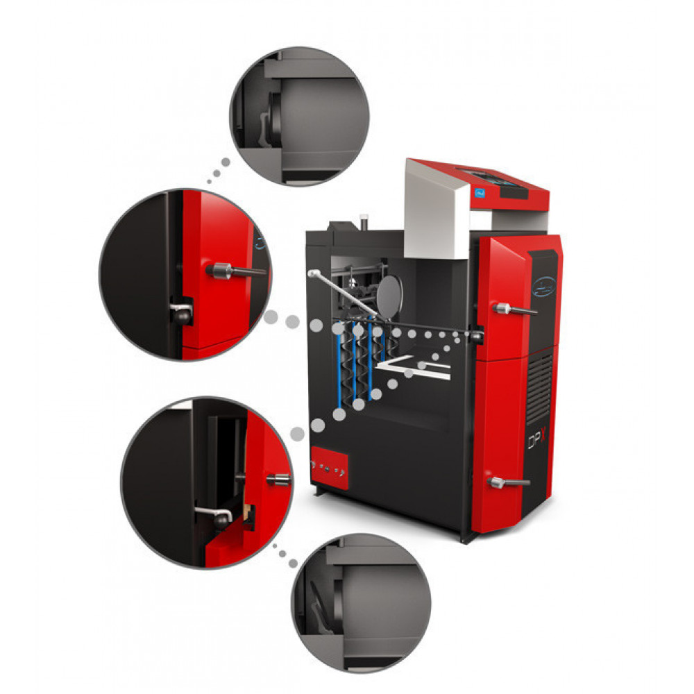 Котел твердопаливний піролізний ATTACK DPX 15 Profi (7.5-15кВт) 2953527578-01