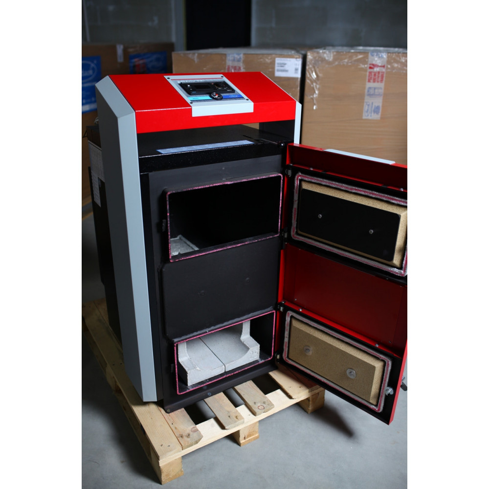 Котел твердопаливний піролізний ATTACK DP 45 Standard (45кВт) на дровах 2884638235-01