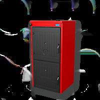 Твердопаливний чавунний котел ATTACK FS Solid Fire 4 секції (потужність 19кВт)