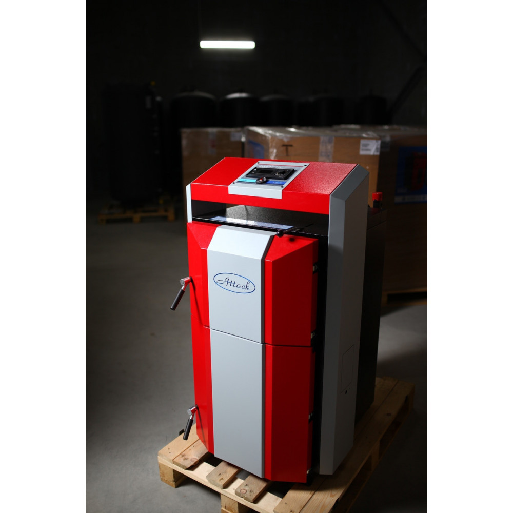 Котел твердопаливний піролізний ATTACK DP 45 Profi (45кВт) на дровах 2884638227-01