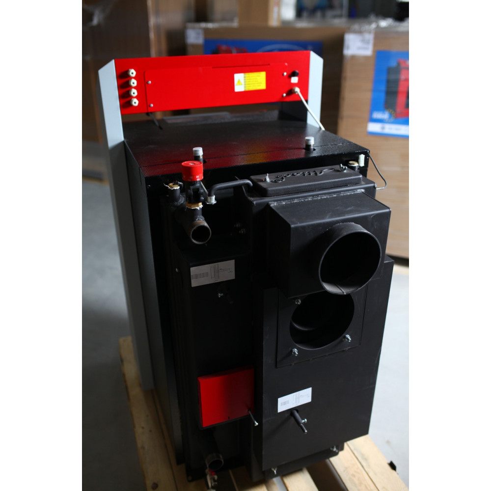 Котел твердопаливний піролізний ATTACK DP 45 Profi (45кВт) на дровах 2884638227-01