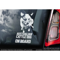 Австралийский Хилер (австралийская пастушья собака) (Australian CattleDog) стикер