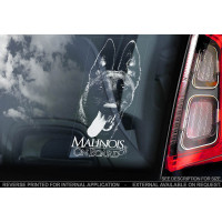 Бельгійський Малинуа (Бельгійська вівчарка) (Belgian Malinois) стикер