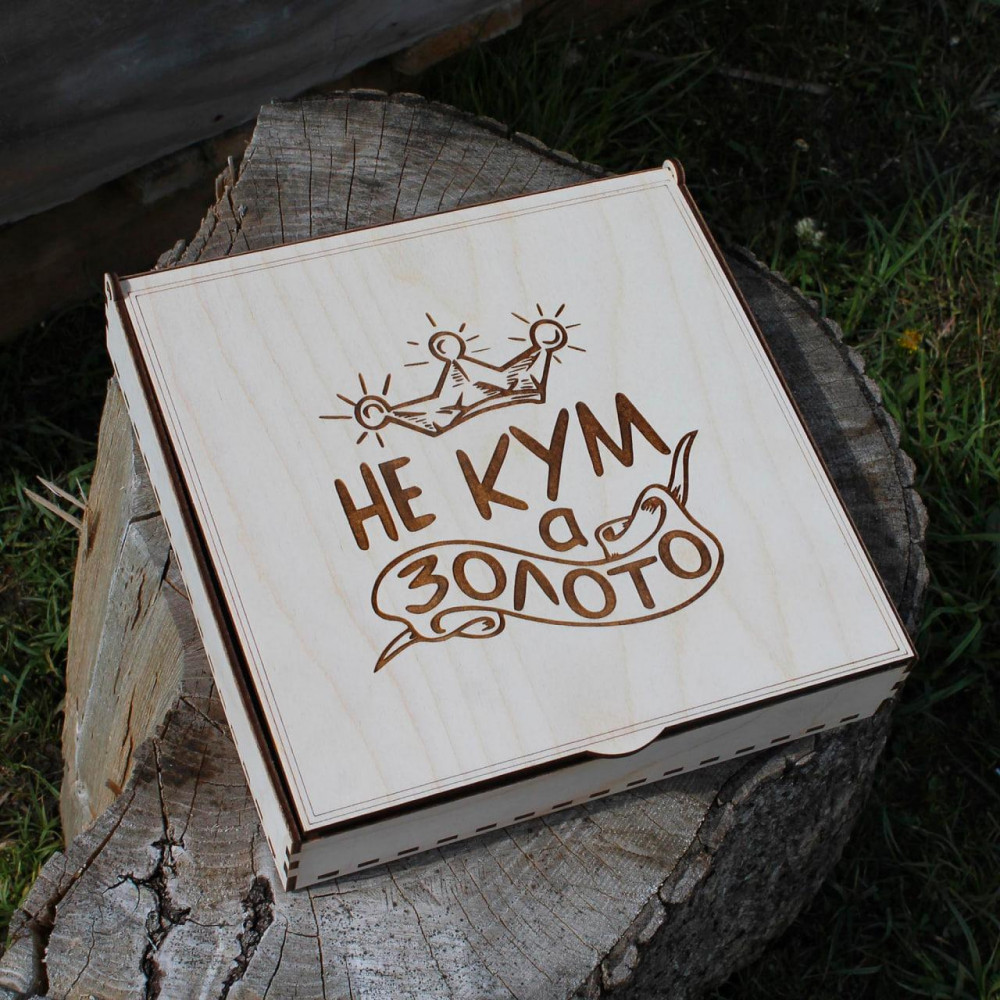 Фартук с принтом в подарочной коробке с гравировкой 2425829439