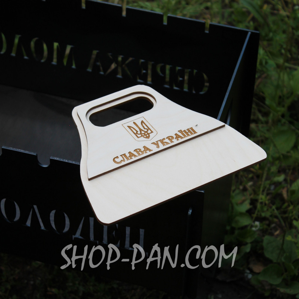 Веер дерев’яний з гравіюванням 2425821600