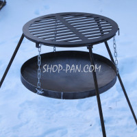 Решетка гриль для саджа круглая