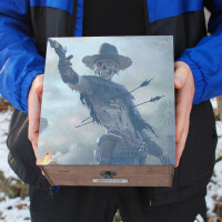 Наливатор алкоголя с музыкой на 6 рюмок с печатью