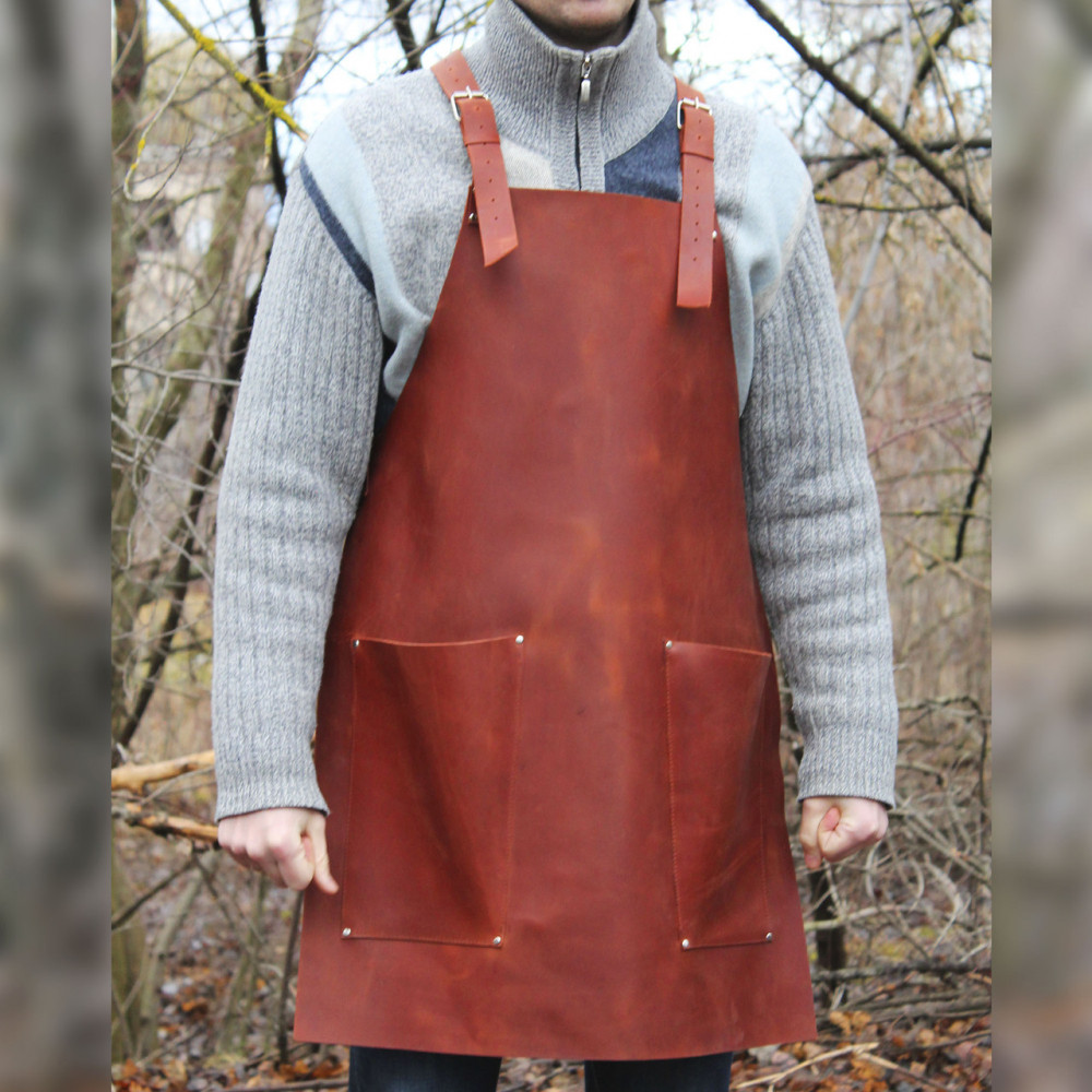 Фартух SHOP-PAN з натуральної шкіри 2 мм 2425824776