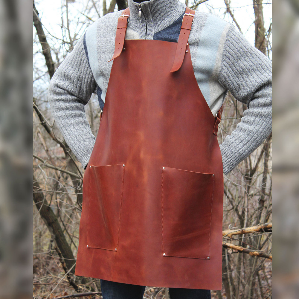 Фартух SHOP-PAN з натуральної шкіри 2 мм 2425824776