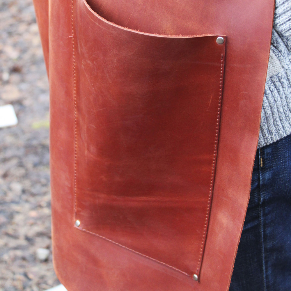 Фартух SHOP-PAN з натуральної шкіри 2 мм 2425824776