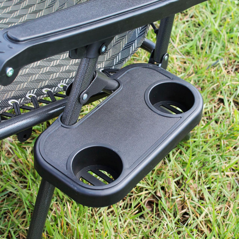 Крісло шезлонг + підставка під стакани 2425829588