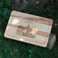 Кухонная доска с гравировкой - Харьков