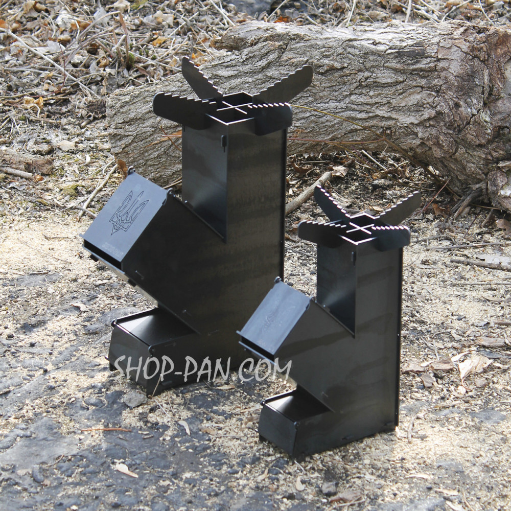 Турбо піч для кемпінгу міні 2 мм 2425823620