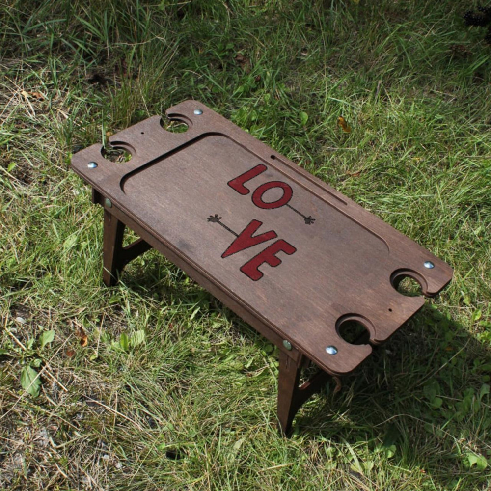 Столик-поднос с УФ-печаткой для завтраков, Столик для ТВ, Столик для ПК, Столик для ноутбука SP00712