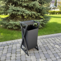 Урна вулична з попільничкою 50 л