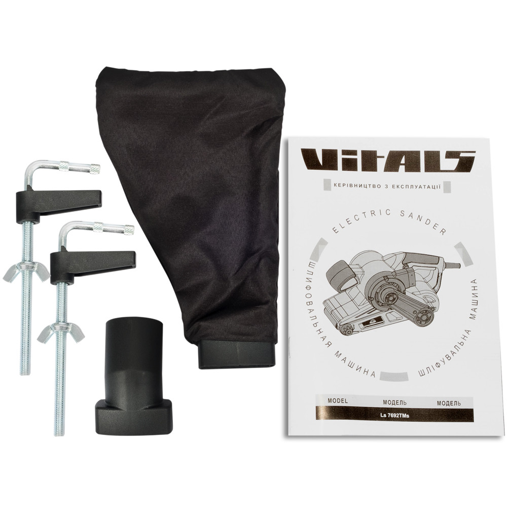 Машина стрічкова шліфмашина Vitals Master Ls 7692 TMs 000054089