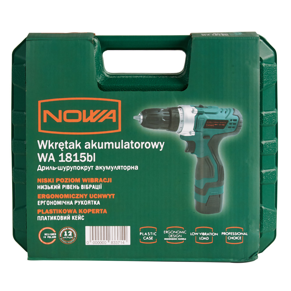 Шурупокрут акумуляторний NOWA WA1815bl 000083371
