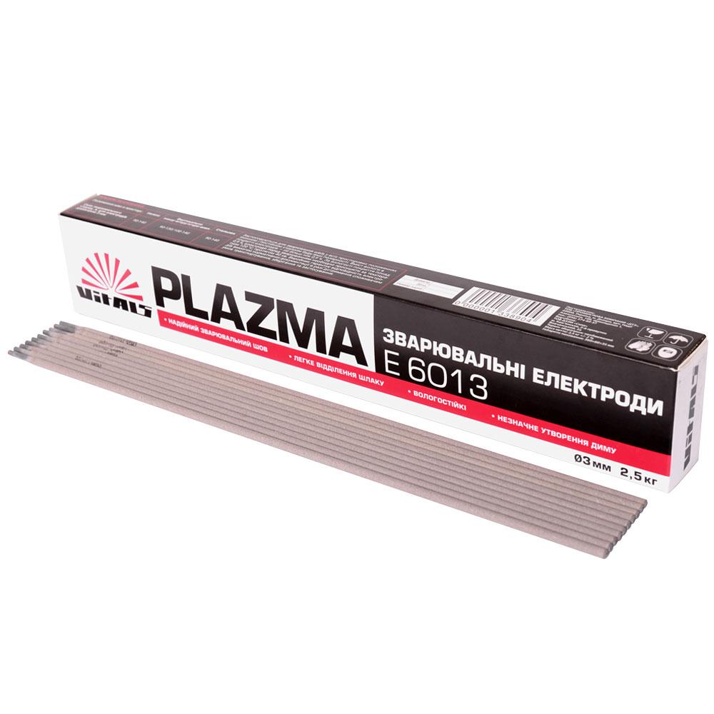 Електроди зварювальні Vitals Plazma E6013, d 3 мм, 2,5 кг 000133890
