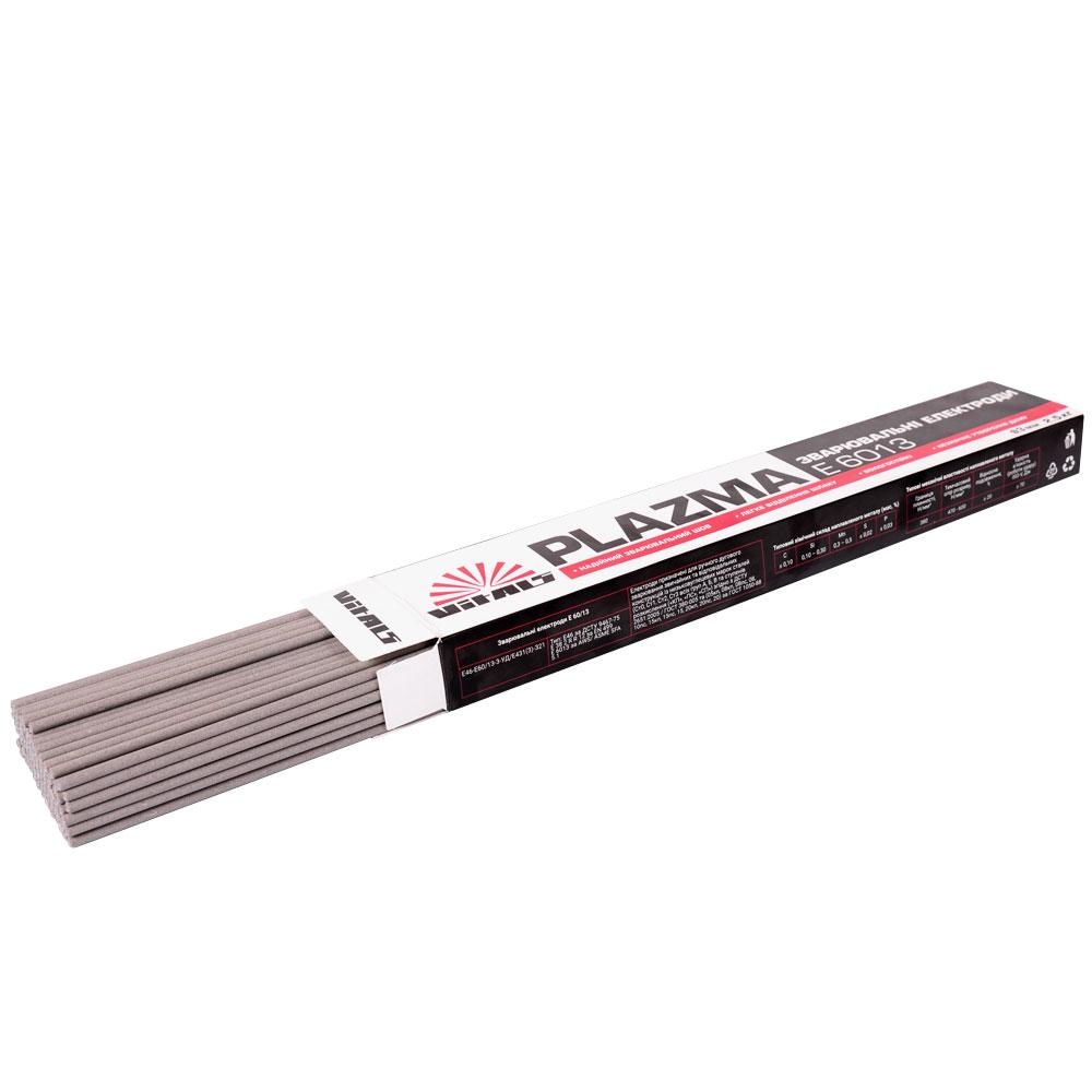 Електроди зварювальні Vitals Plazma E6013, d 3 мм, 2,5 кг 000133890