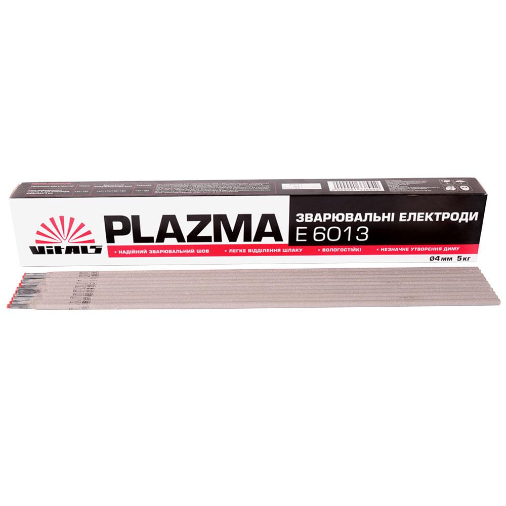 Електроди зварювальні Vitals Plazma E6013, d 4 мм, 5 кг 000133894