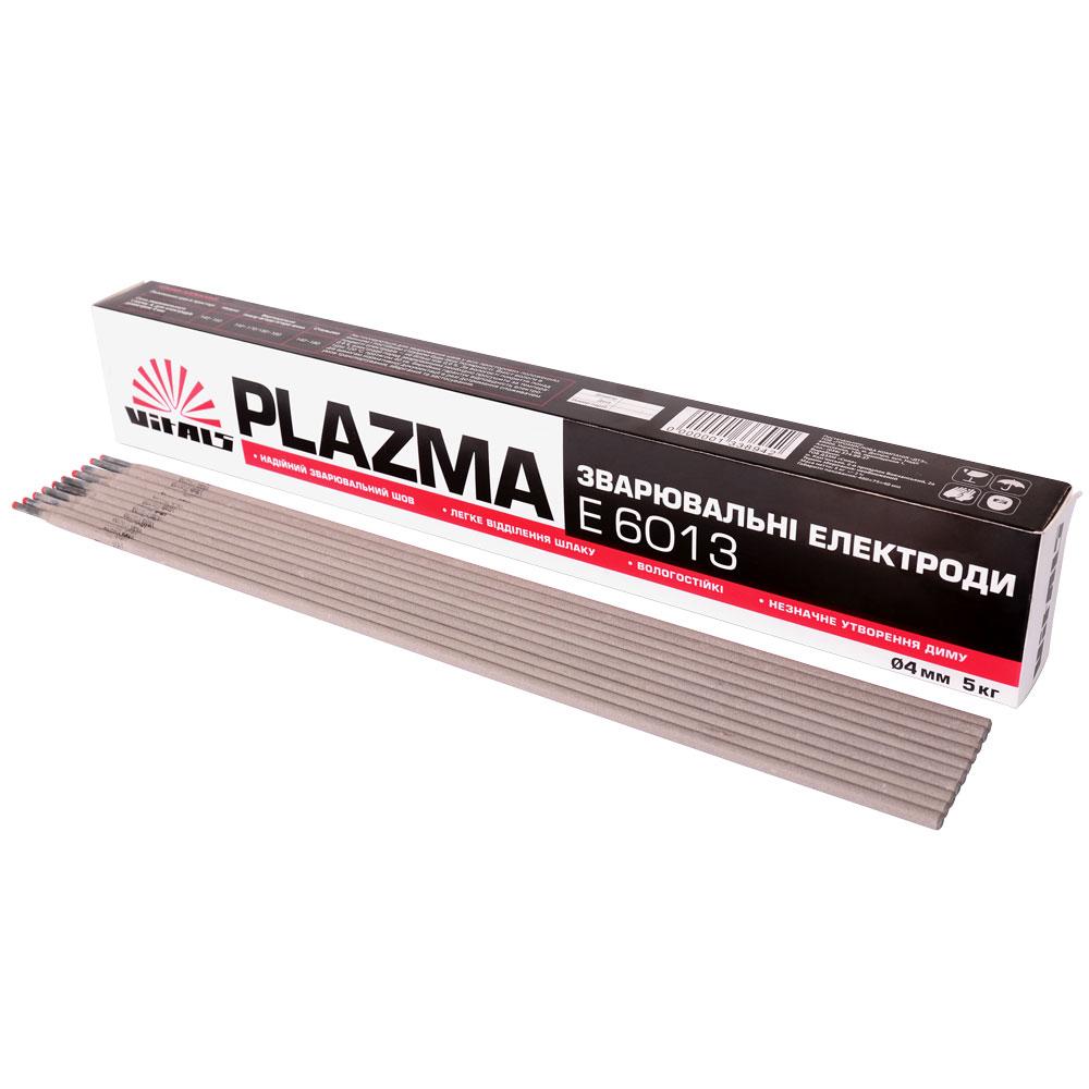 Електроди зварювальні Vitals Plazma E6013, d 4 мм, 5 кг 000133894