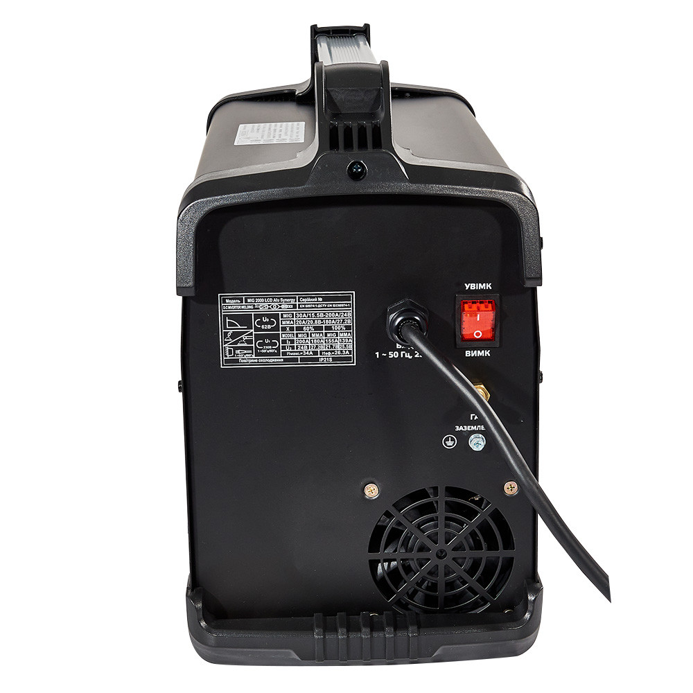 Зварювальний апарат Vitals Professional MIG 2000 LCD Alu Synergy 000156989