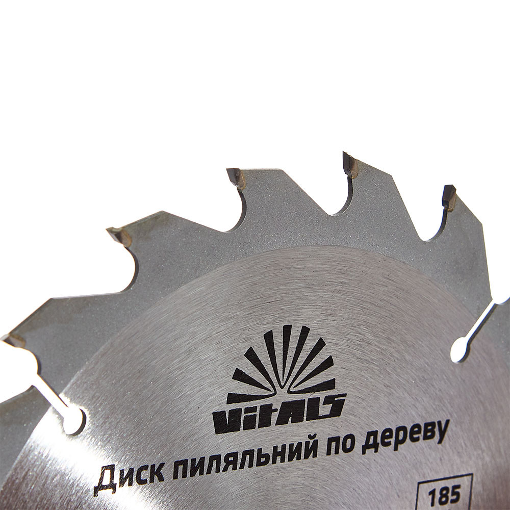 Диск пиляльний Vitals по дереву 185x20/16, ATB 20 000168135