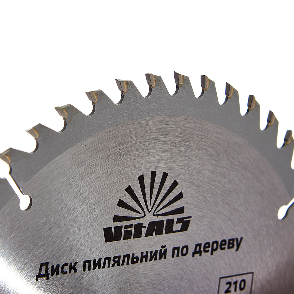 Диск пиляльний Vitals по дереву 210x30/25.4/20, ATB 50 000168139