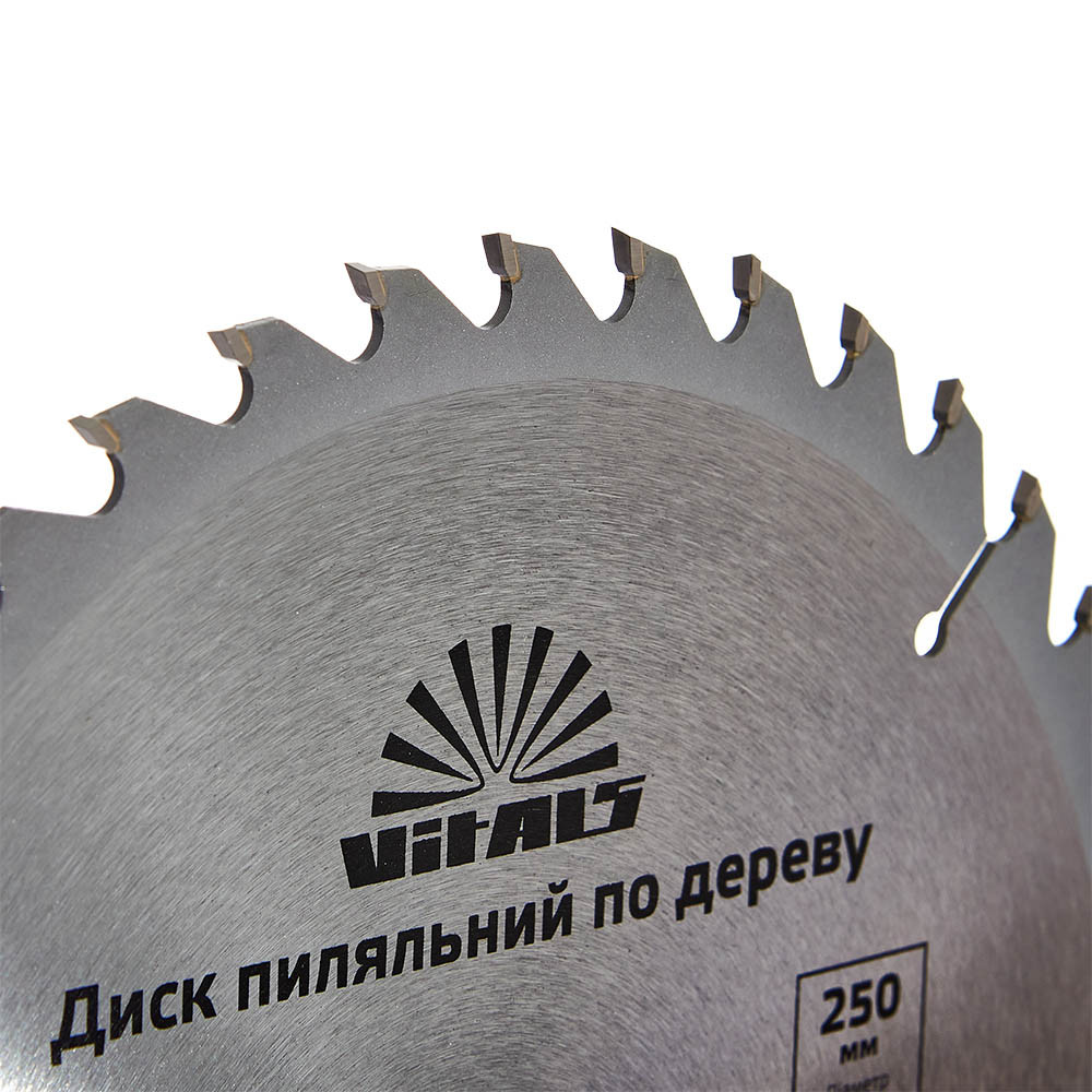 Диск пильний Vitals по дереву 250x30/25.4, ATB 40 000168142