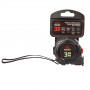 Рулетка гумова з нейлоновим покриттям полотна 3 м × 16 мм автостоп Vitals Professional 000181734