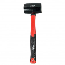 Киянка гумова 450 г чорна, фіберглас Vitals Master