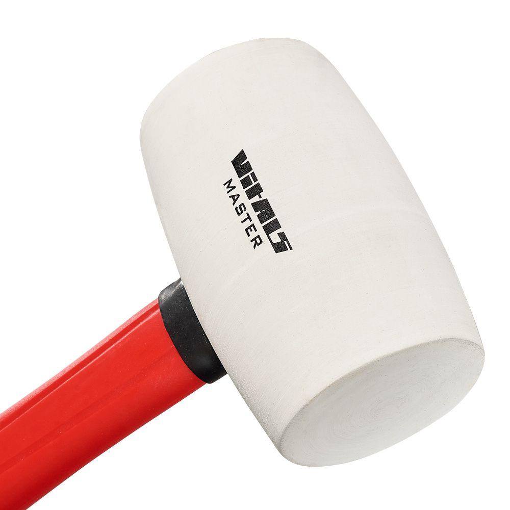 Киянка гумова 450 г біла, фіберглас Vitals Master 000181821