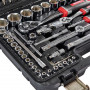 Набір головок торцевих 1/4″ та 1/2″ 111 предметів Vitals Master Impact + Superlock 000186169