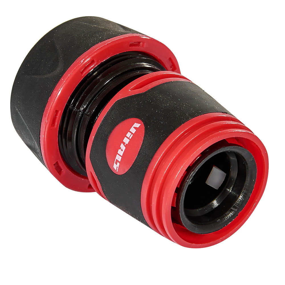 Конектор з аквастопом 1/2" для шланга 3/4" Vitals Master 000191539