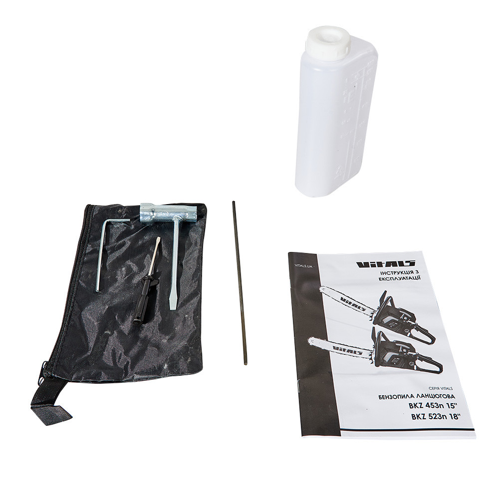 Бензопила ланцюгова Vitals BKZ 523n 18" 000208766