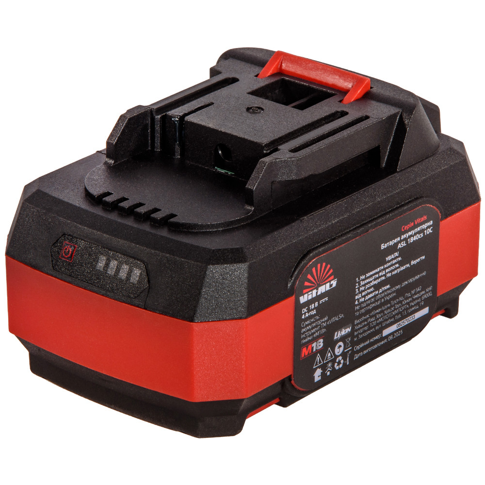 Батарея акумуляторна Vitals ASL 1840cs 10C 000235357