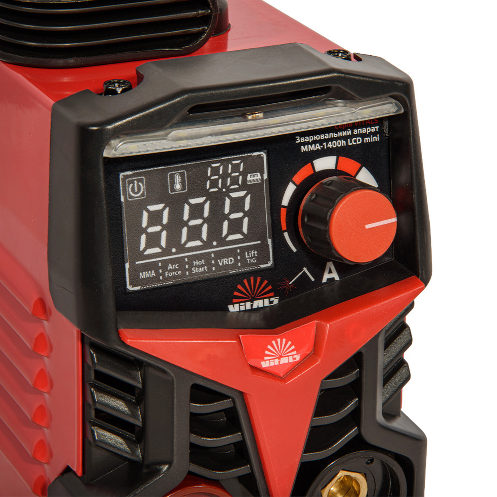 Зварювальний апарат Vitals MMA-1400h LCD mini 000237594