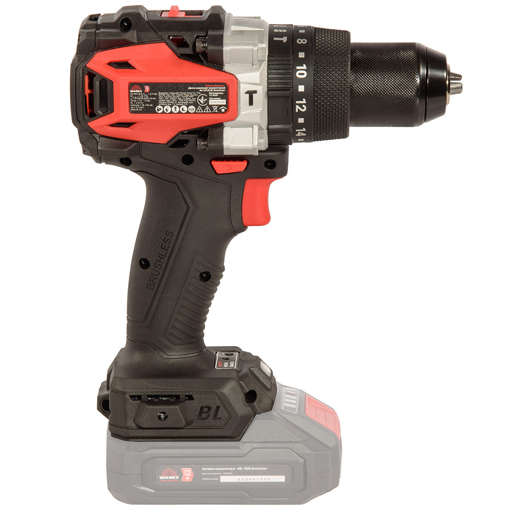 Дриль-шурупокрут акумуляторний Vitals Professional AU 18120 BL SmartLine+ 000243508
