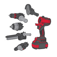 Набір акумуляторний Vitals Master COMBO KIT 5.1 18V