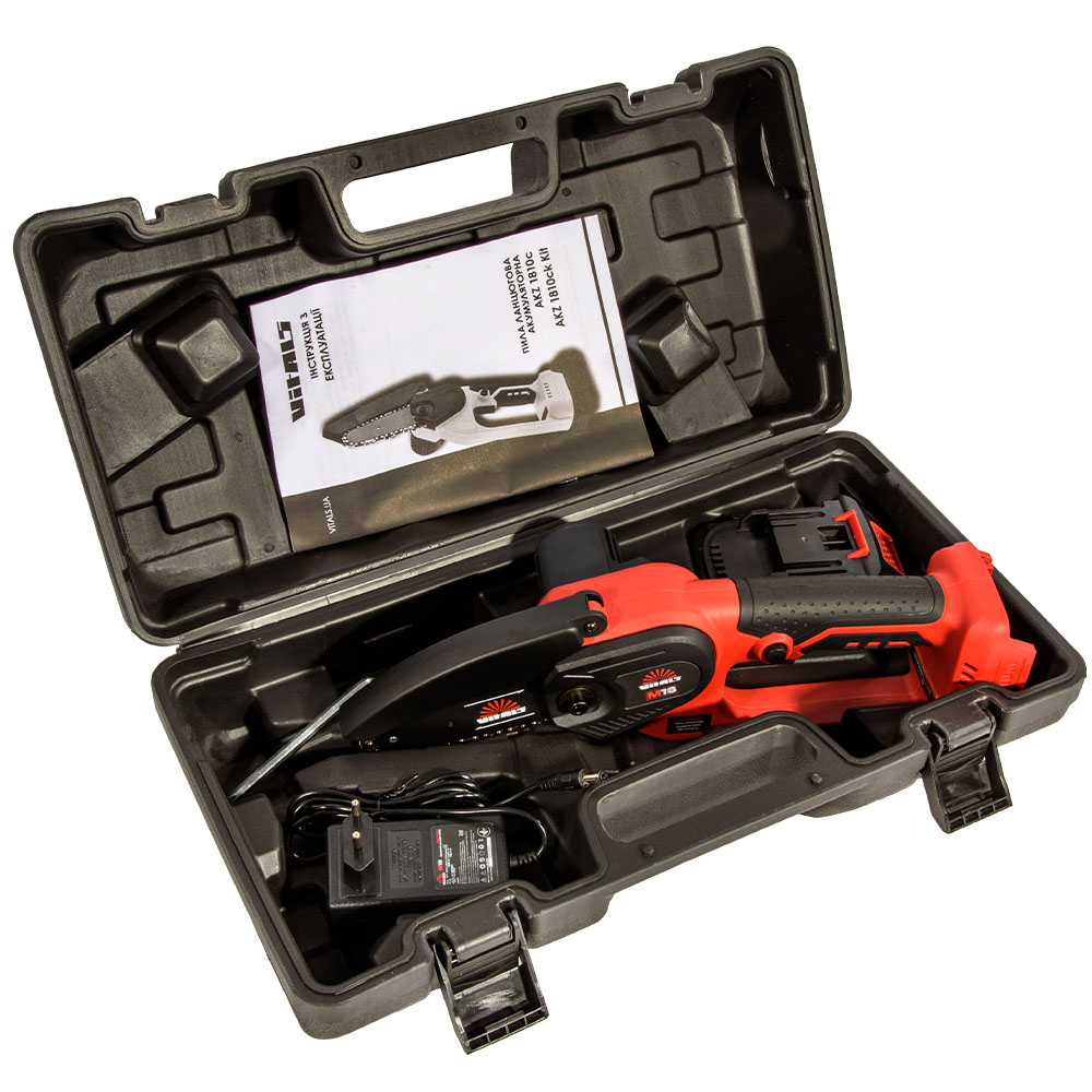 Пила ланцюгова акумуляторна Vitals AKZ 1810ck Kit 000235291