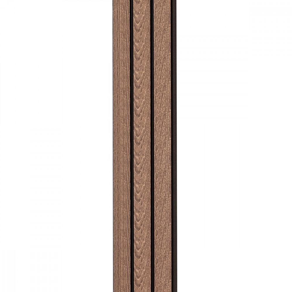 Рейка декоративная PS 2900х115х12мм Орех SW-00001739 SW-00001739