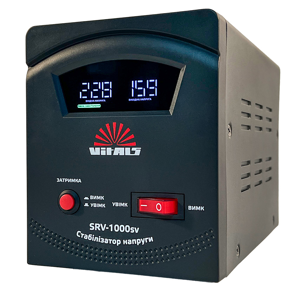Стабілізатор напруги Vitals SRV-1000sv 000246600
